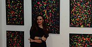 CEREN CEYLANERİN KİŞİSEL SERGİSİ AÇILDI