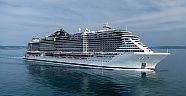 YÜZER GÖKDELEN İTALYAN MSC SEAVIEW DENİZE İNDİRİLDİ